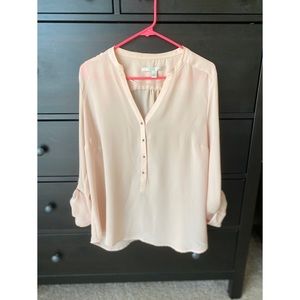 LC Lauren Conrad Button-up Blouse